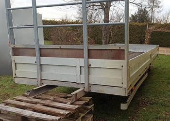 Skrzynia ładunkowa paka zabudowa burtowa iveco atleon 6m x 2,2m ALU 80