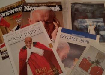 Jan Paweł II  Papież gazety kolekcje religia papież