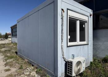 Kontener biurowy klimatyzacja instalacja