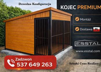 Duży Kojec dla Psa ,  Klatka dla Psa , Kojec na Wymiar  - ESSTAL-