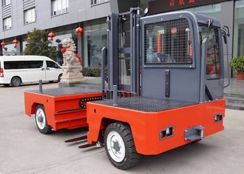 Boczny wózek widłowy ton NOWY platformowy Transport długich elementów UDT