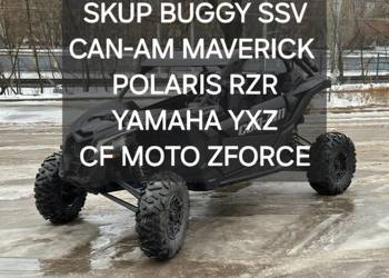 SKUP POJAZDÓW SSV UTV BUGGY Can-am maverick Polaris rzr