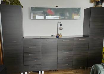 Meble do salonu Black Red White-Wenge