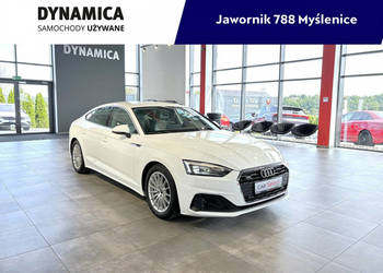 Audi A5 Sportback 40TFSI mHEV 204KM S-tronic quattro 2021 r., salon PL, f.…