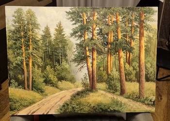 Obraz / Gennadij Janulewicz - "Lato w lesie" (2008)