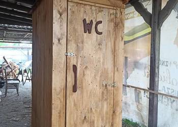 Wc ogrodowe  duże toj toj wychodek sławojka
