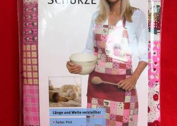 PATCHWORKOWY kolorowy fartuch kuchenny  ##  NOWY