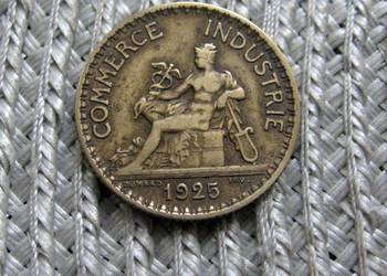 Francja 1 Frank 1923r ( Bon Pour )