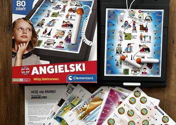 Gra Clementoni Uczę Się Bawiąc Angielski Mózg Elektronowy
