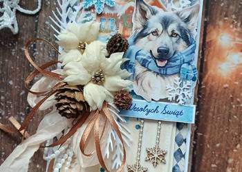 Boże Narodzenie, kartka ręcznie robiona, hand made Boże Narodzenie, kartka ręcznie robiona, hand made