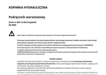 O&K MH 6.6 MH 8.6 New Holland instrukcja naprawy PL