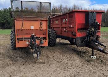 Rozrzutnik obornika Legrand Cyclone 10t własna hydraulika