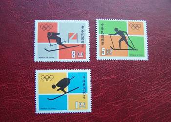 Tajwan 1972 MNH Sport Olimpiada Sapporo 72