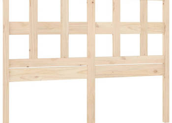 Wezgłowie łóżka 1655x4x100 cm lite drewno sosnowe WM-818930