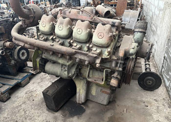 Mercedes OM422A OM 422A 422.901 Silnik Słupek Blok Koło Zamachowe Wał Korb…