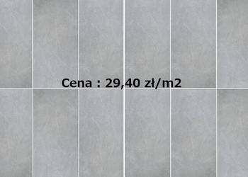 gres 59,8/119,8 wermex light grey rekt.mat-satynowy PROMOCJA 29,40 zł/m2