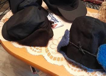 Czapka czapki wartownicze zimowa  udzatki z lat prl