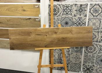 stopnica gres 30x120 deska brown rustic