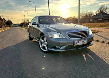 Mercedes-Benz S klasa W221 - AMG / keyless/ dociągi / night vision