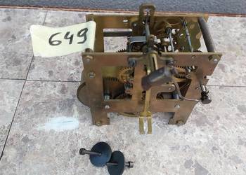649 Mechanizm starego zegara ściennego GB Becker P42 sprawny