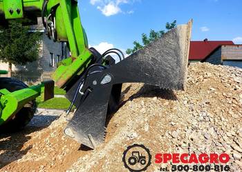 Łycha hydrauliczna krokodyl 4w1 mocowanie Ładowacz/Ładowarka