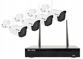 Zestaw monitoring 5MP BLOW 4 kamery WiFi Dysk 1TB