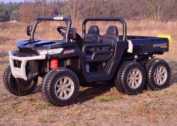BUGGY 6 KOŁOWY DLA 2 DZIECI, ELEKTRYCZNA WYWROTKA, XMX623