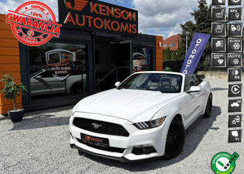 Ford Mustang Skórzana tapicerka, Podgrzewane wentylowane fotele, LED, Kame…