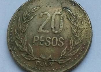 KOLUMBIA-20 PESOS-1990 r