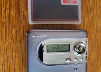 Przenośny Minidisc Sony MZ-NH 600 Mini disc. Super stan.
