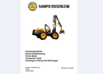 SAMPO SR1066 harwester katalog części PL