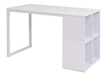 Biurko 120 x 60 x 75 cm, białe（SKU:245721）