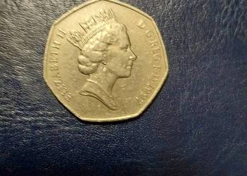 Moneta 50 pance 1997 r.