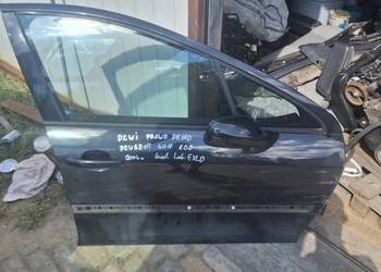 Drzwi prawe przód Peugeot 407 2.0B 2004r.Kod lakieru:EXLD