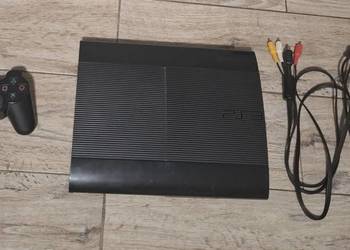 PlayStation 3 PS3 Super Slim CECH-4004C z plombą, padem i okablowaniem