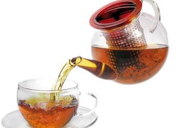 Szklany imbryk czajnik zaparzacz FINUM TEA CONTROL 1,2ltr