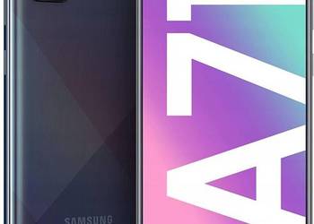 SAMSUNG GALAXY A71 128GB DUAL SIM CZARNY