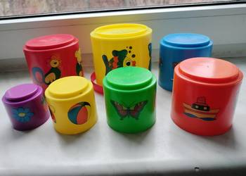 Sprzedam stare zabawki foremki w wiadereczku
