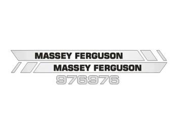 Naklejki oklejenie naklejka - MF MASSEY FERGUSON 976 Zamiennik