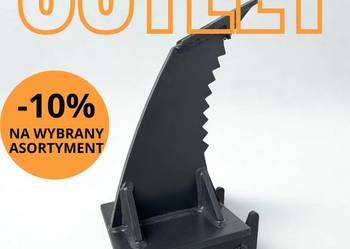 Ząb Ripper zrywak 40cm dla koparek 1,5-2,5t LEHNHOFF, VERACHTERT, EASYLOCK,