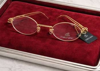 Unikatowe Złote Oprawki CARLO RINO – Vintage Luxury | Stan Idealny