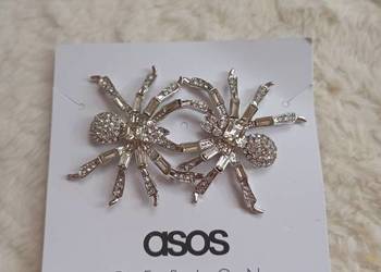 ASOS/ Bogato zdobione kolczyki z Londynu, pająki/NOWE