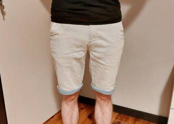 jeansowe męskie szorty Calvin Klein Jeans, krótkie spodnie, W 32