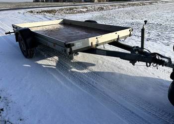Boeckmann laweta przyczepka platforma 1500 dmc