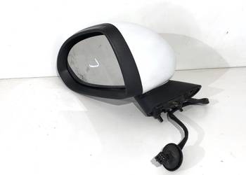 LUSTERKO LEWY OPEL CORSA D Hatchback 06-14 BIAŁY ZEWNĘTRZNE LEWA, BOCZ