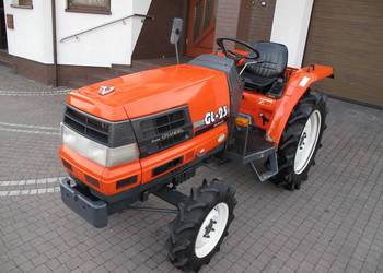 Mini Traktorek Kubota GL23 4X4 23KM Wspomaganie Rewers Mały Ogrodniczy