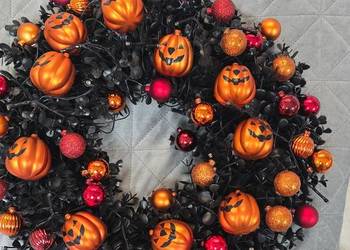Wieniec Świąteczny Halloween