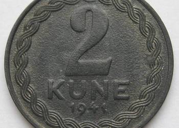 Chorwacja 2 kuna 1941 - stan 1/2