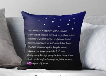 Romantyczna poduszka z nadrukiem Fullprint