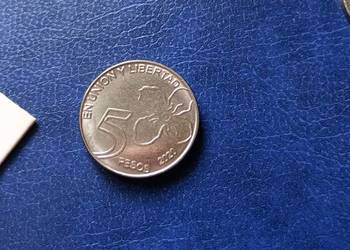 Stare monety 5 peso 2020 Argentyna